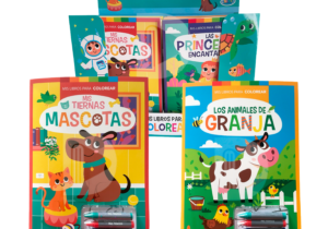 Mis Libros Para Colorear| Libro con 3 crayones